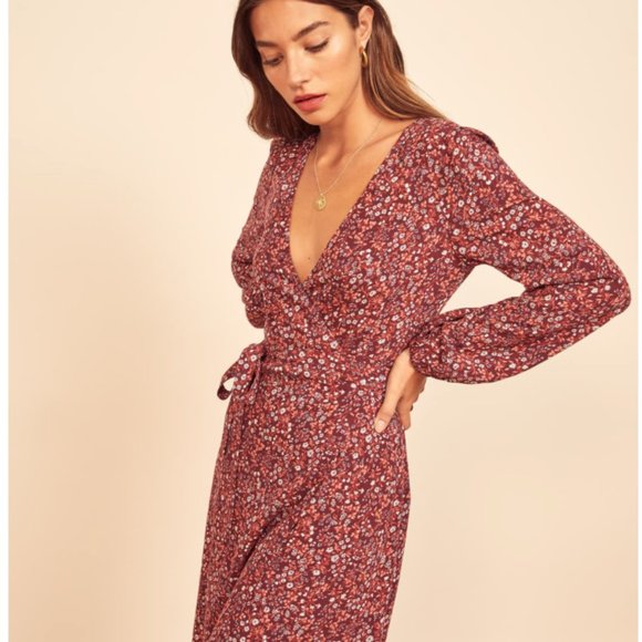 To Fqian Reformation Liva Dress Helena 